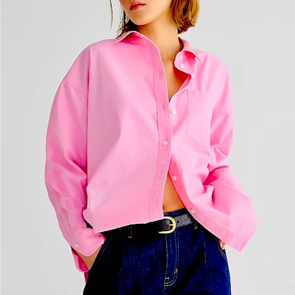 J Crew Oversized Fit Oxford - new with tag!